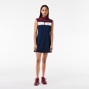 Lacoste Tennis Dress - Navy Blue / Bordeaux • PI3